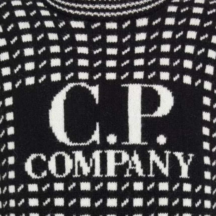 CP Company Logo Knit Sweater - Men's Casual Pullover for Streetwear & Urban Fashion | Perfect for Fall Layering and Everyday Wear