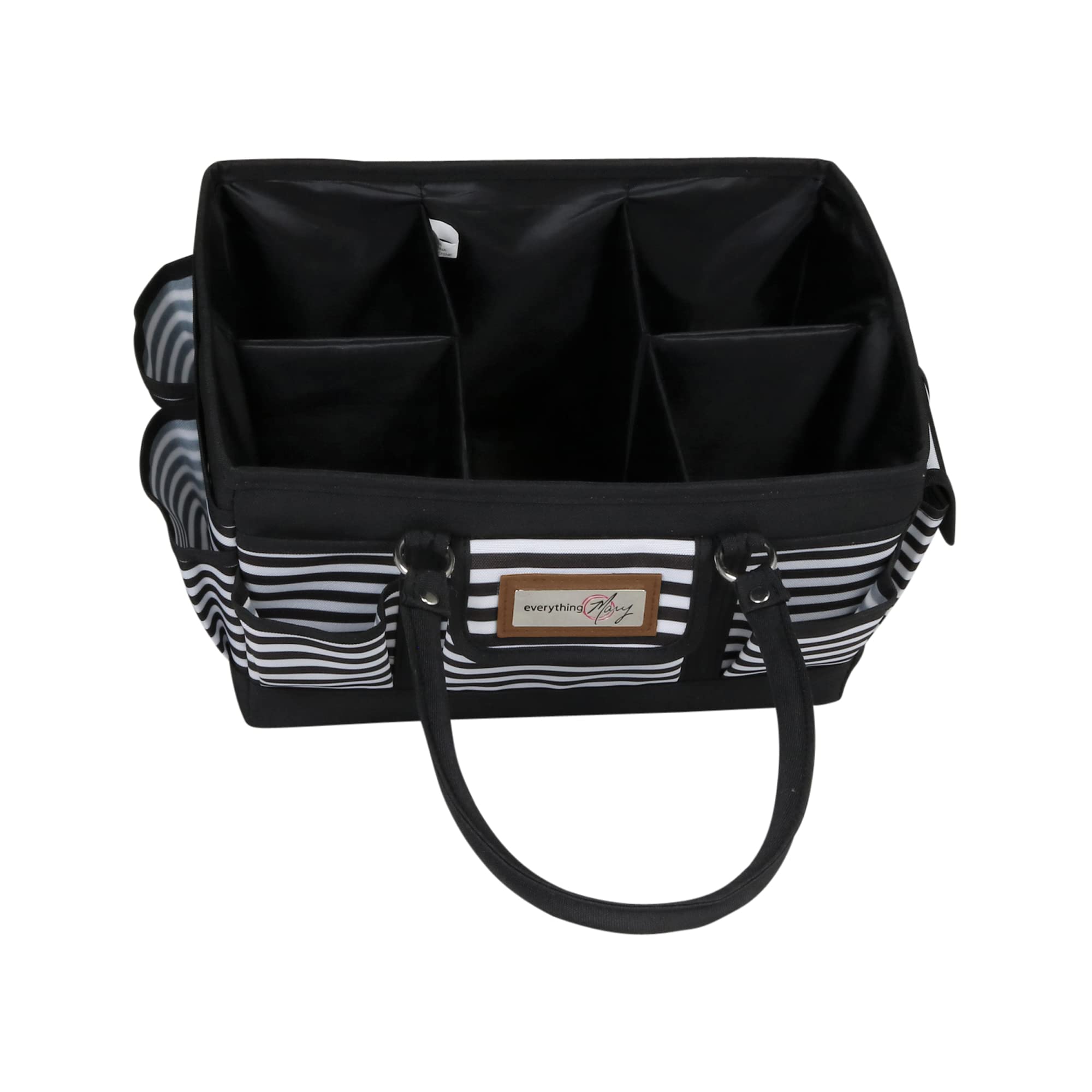 Everything Mary Deluxe Collapsible Storage Organizer with Handles - Multi-Purpose Foldable Tote for Diapers, Toys, Office Supplies & Home Organization | Perfect for Nursery, Travel, Craft Room & Daily Essentials
