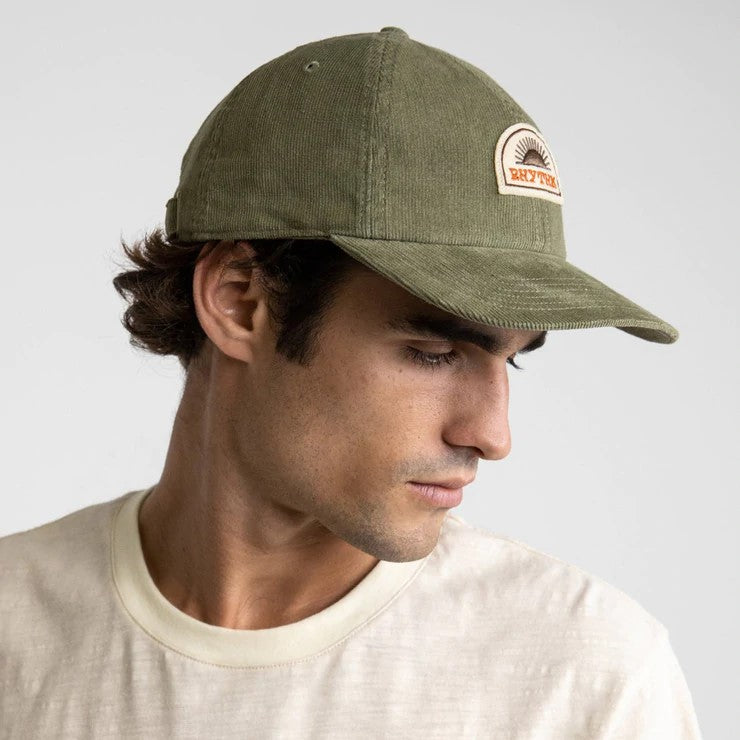 Awake Cord Cap - Adjustable Olive Green Beanie for Men & Women - Perfect for Outdoor Activities, Hiking, and Winter Sports