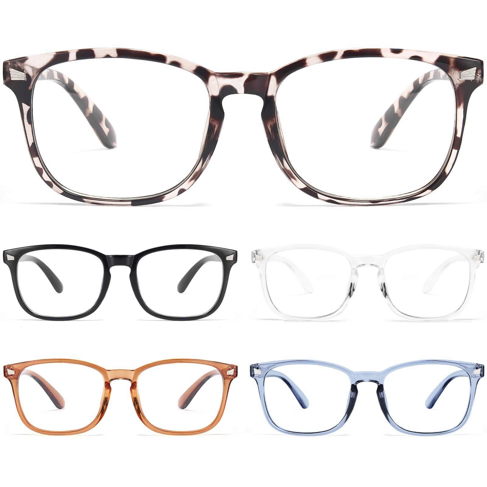 BLS BLUES Blue Light Reading Glasses for Women & Men - Perfect for Office & Screen Use