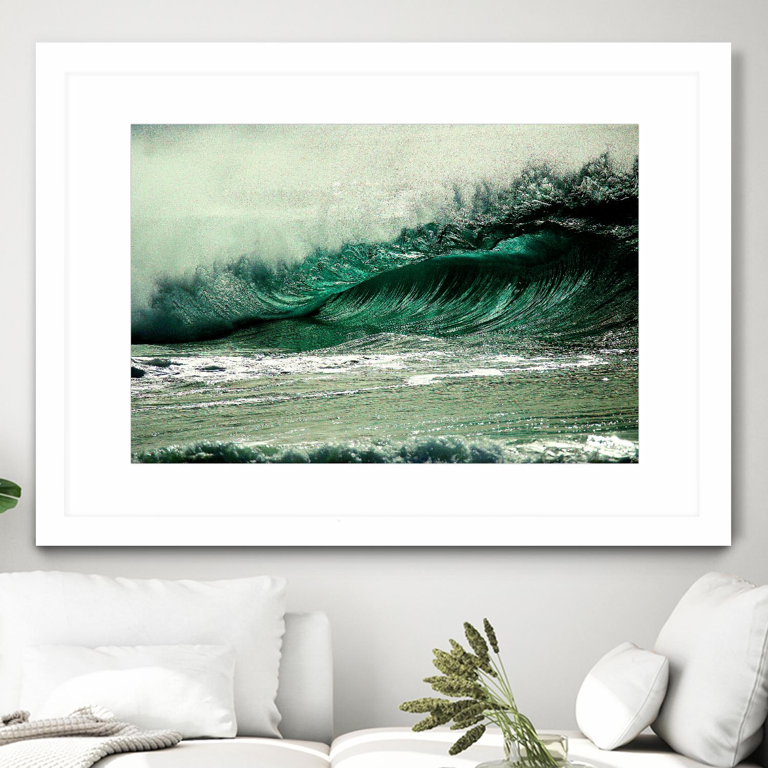 Broken Waves - Premium Handmade Ceramic Mugs for Coffee & Tea | Unique Artisan Pottery for Home, Office & Gifts | Microwave & Dishwasher Safe