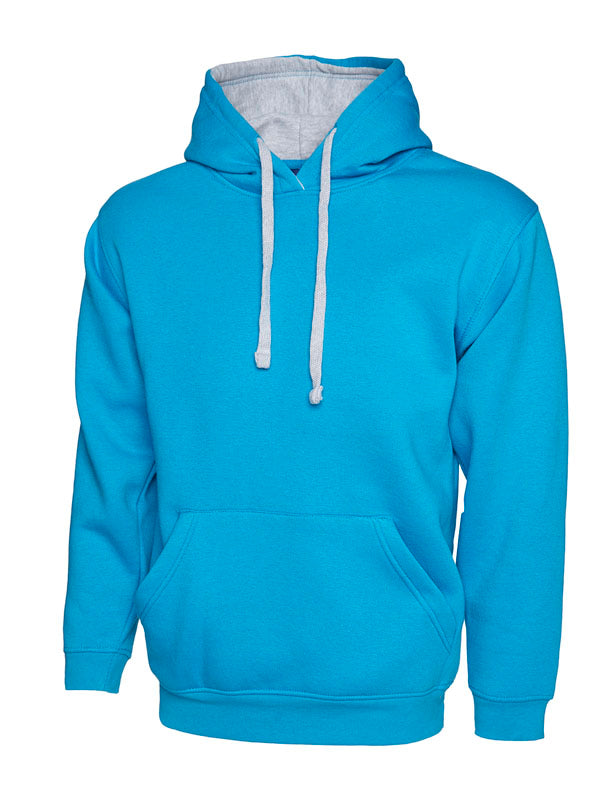 UC507 Contrast Hoodie - Stylish Pullover Sweatshirt for Men & Women | Trendy Streetwear Fashion | Perfect for Casual Outfits, Gym, and Outdoor Activities
