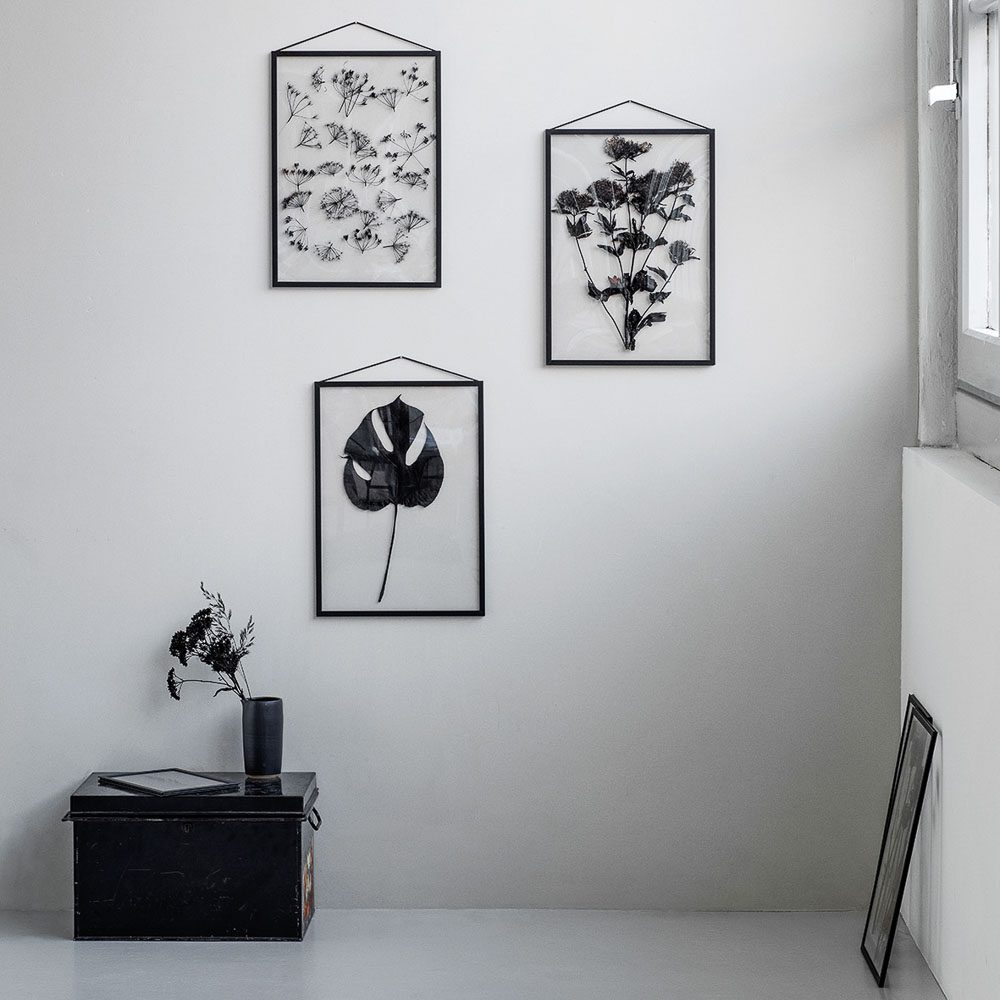 MOEBE Frame - Black Powder Coated Metal Picture Frame - 6 Size Options for Wall Art, Photos & Posters - Perfect for Home, Office & Gallery Decor