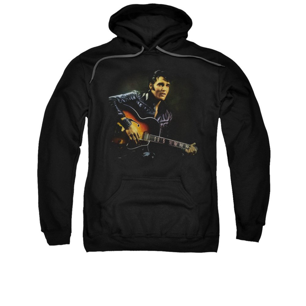 Elvis Presley 1968 Comeback Special Hoodie - Vintage Fleece Sweatshirt for Men & Women - Soft Cotton Blend Pullover for Concerts, Halloween & Retro Fashion
