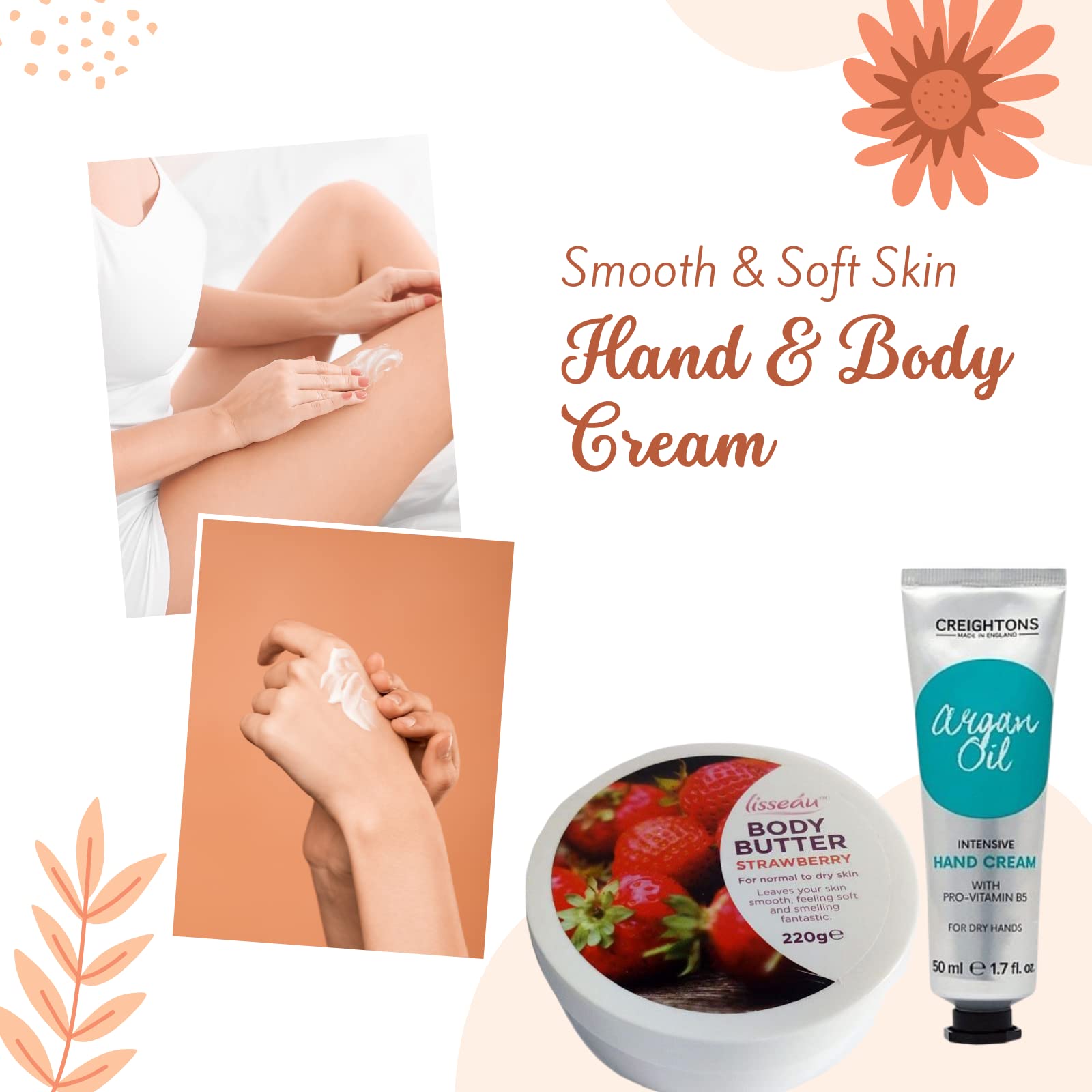 Relaxing Spa Gift Set for Women - Birthday, Thank You & Self Care Gifts - Perfect for Moms & Teachers