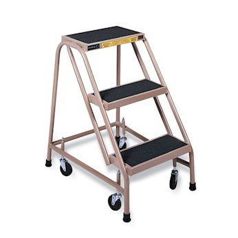 Gillis Mfg F2N1 2-Step Rolling Stool with 20
