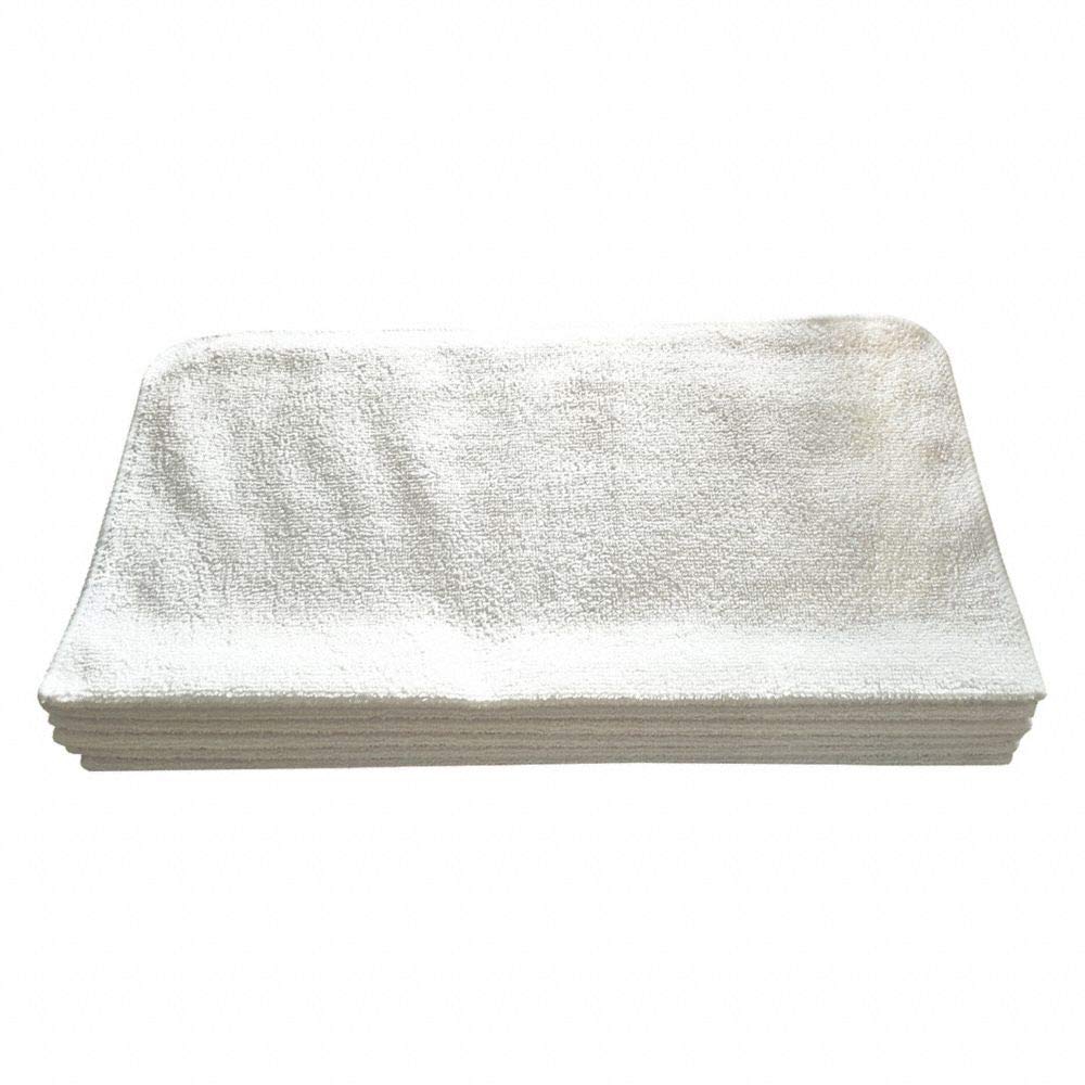 Premium Microfiber Cleaning Towels - 12 Pack Super Absorbent & Lint-Free Cloths for Cars, Kitchen, Gym & Household Cleaning (12