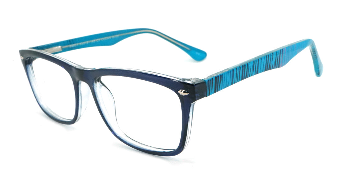 Stylish Plastic Eyeglasses S2831 - Lightweight & Durable Frames for Men & Women - Perfect for Reading, Driving & Everyday Use