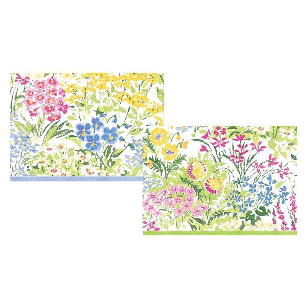 Caspari Meadow Flowers Assorted Boxed Note Cards - Set of 32 Cards & Envelopes | Perfect for Thank You Notes, Greetings, and Special Occasions