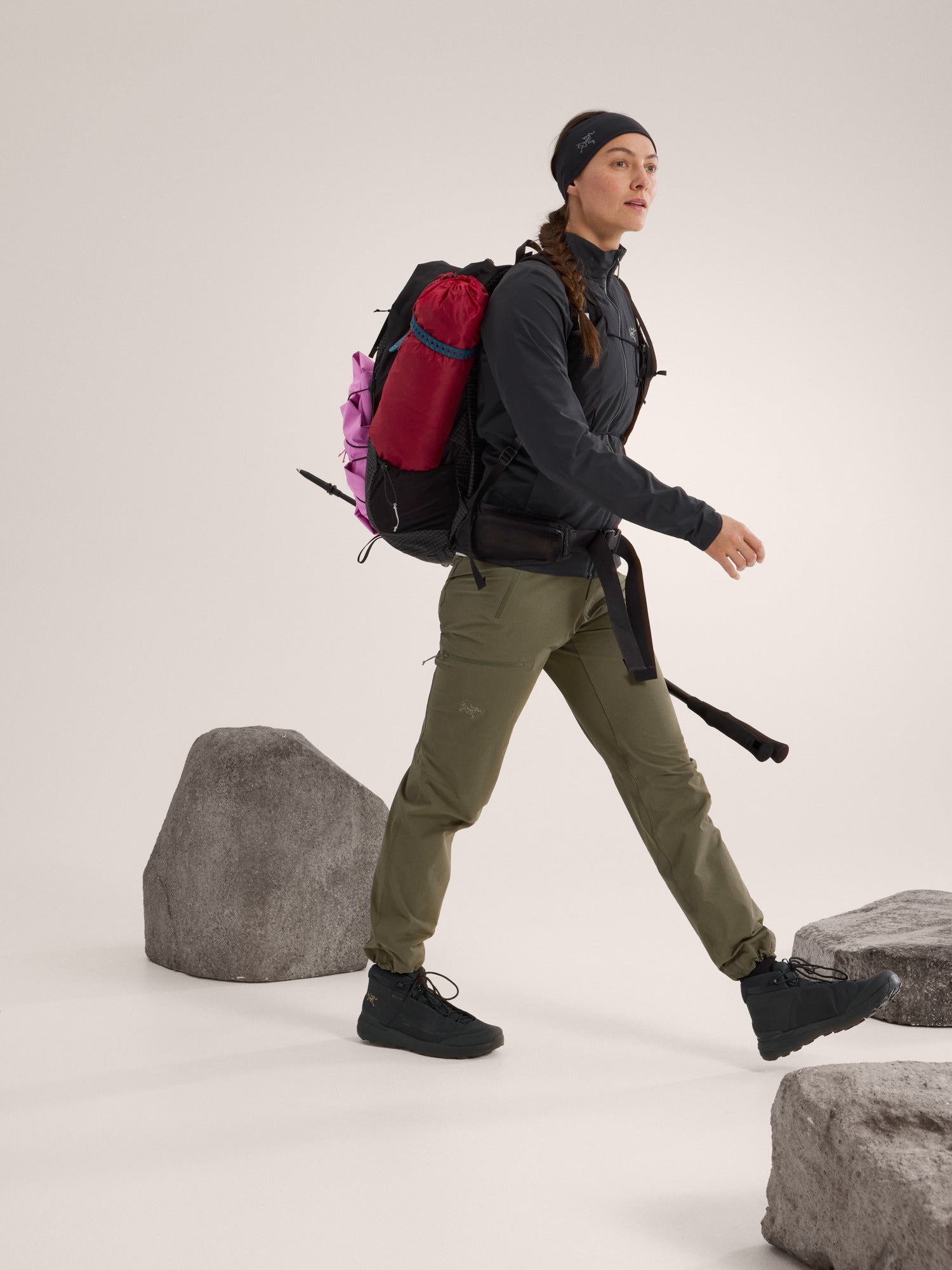 Women's Atom SL Jacket - Lightweight Water-Resistant Hooded Shell for Hiking & Outdoor Adventures - X000009510