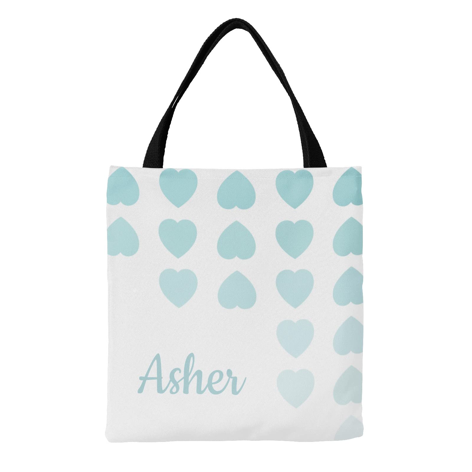 Personalized Fire Truck Dots Canvas Tote Bag - Reusable Shopping Bag for Women & Men, Eco-Friendly Grocery Tote, School & Travel Handbag Gift (Perfect for Shopping, Beach Trips & Daily Commute)