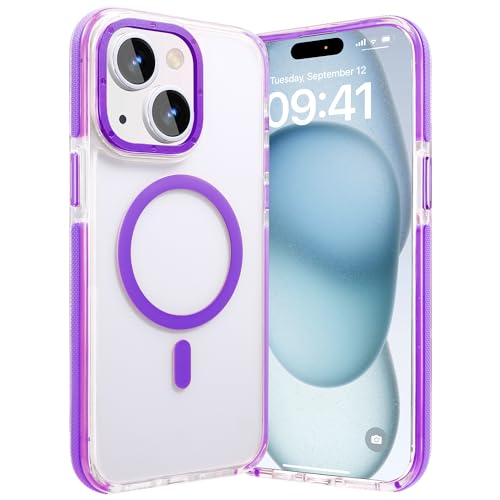Clear Border Purple