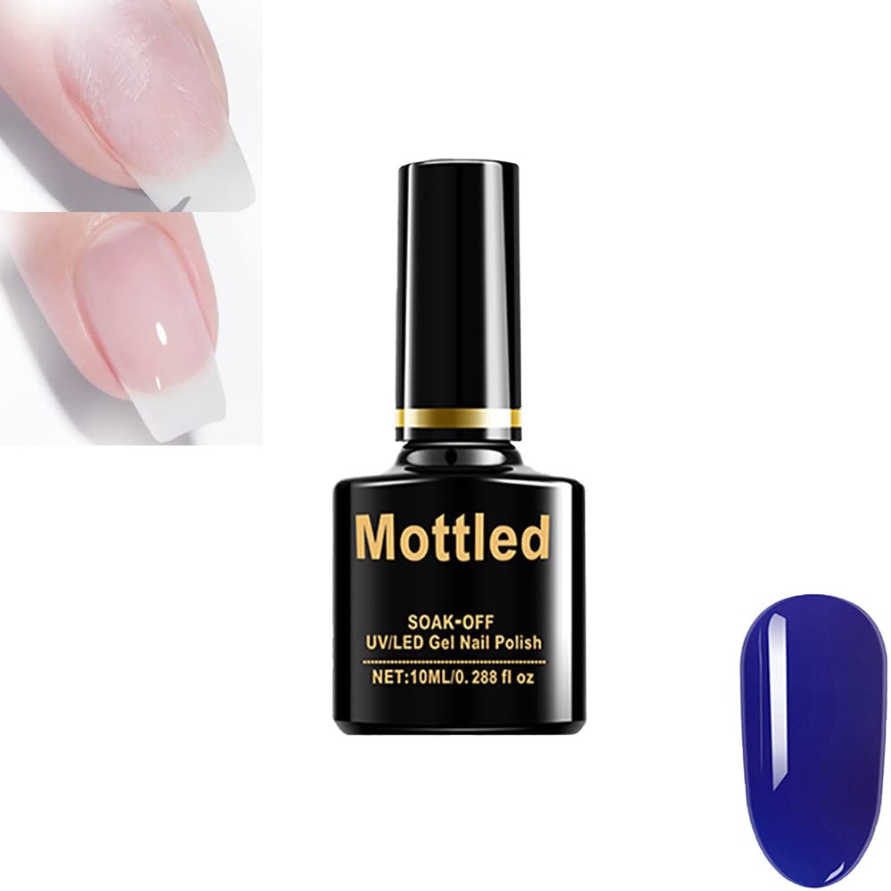 KDGENG Mottled Nail Repair Protection Gel - Strengthening Treatment for Split & Damaged Natural Nails, Instant Nail Repair Solution with Protective Shield (Shade 61) - Perfect for Salon & Home Manicures