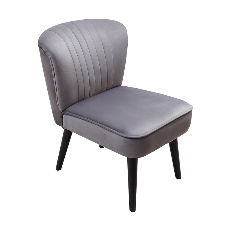 SIGO Modern Lounge Chair - Grey Accent Chair for Living Room, Bedroom, or Office - Comfortable Reading Chair with Soft Cushions - Perfect for Relaxing, Napping & Decorating Your Space