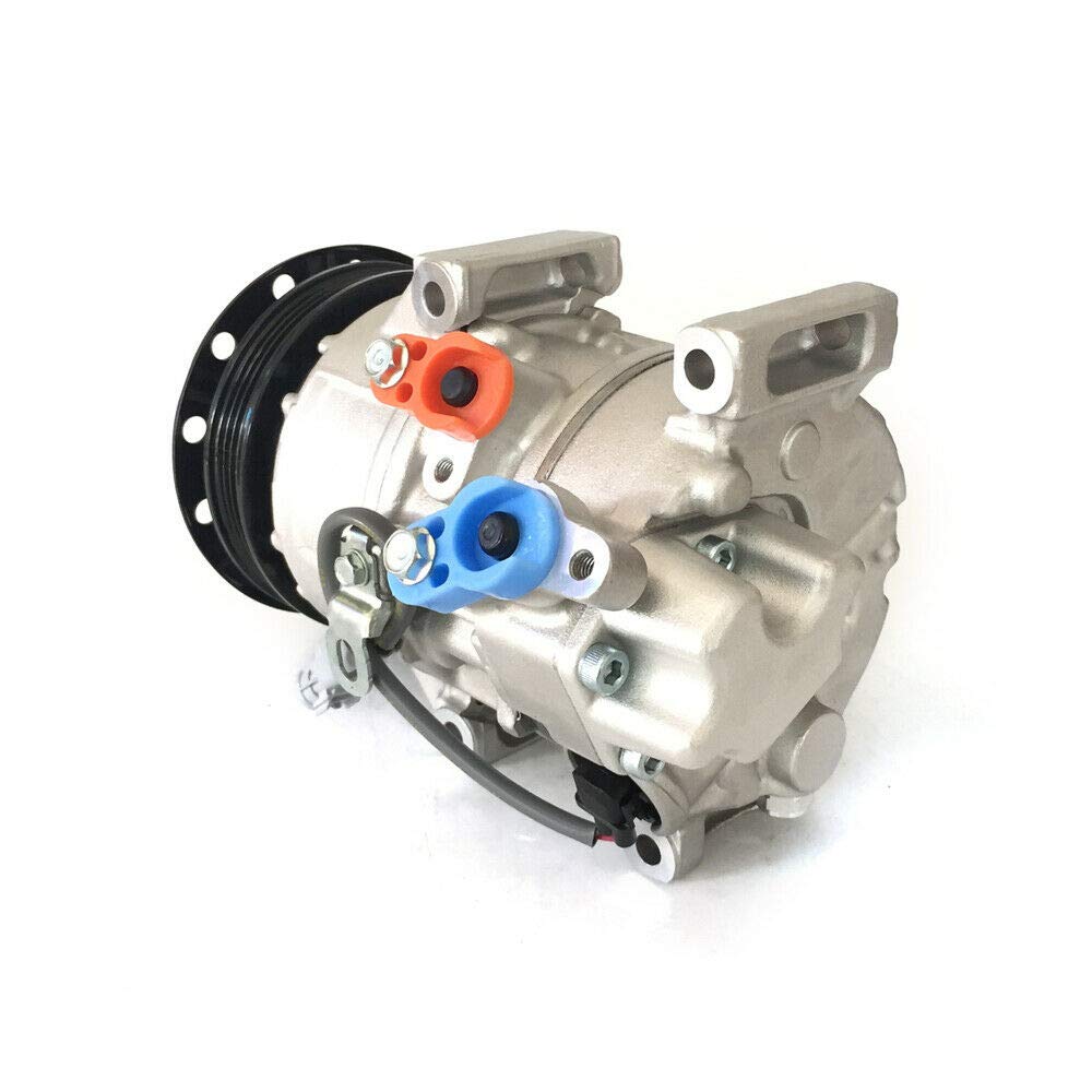 Toyota Yaris 1.5L AC Compressor with Clutch (2007-2010) - Replacement Air Conditioner Part for Cooling System Repair | Perfect for Summer Driving & Hot Weather Commutes