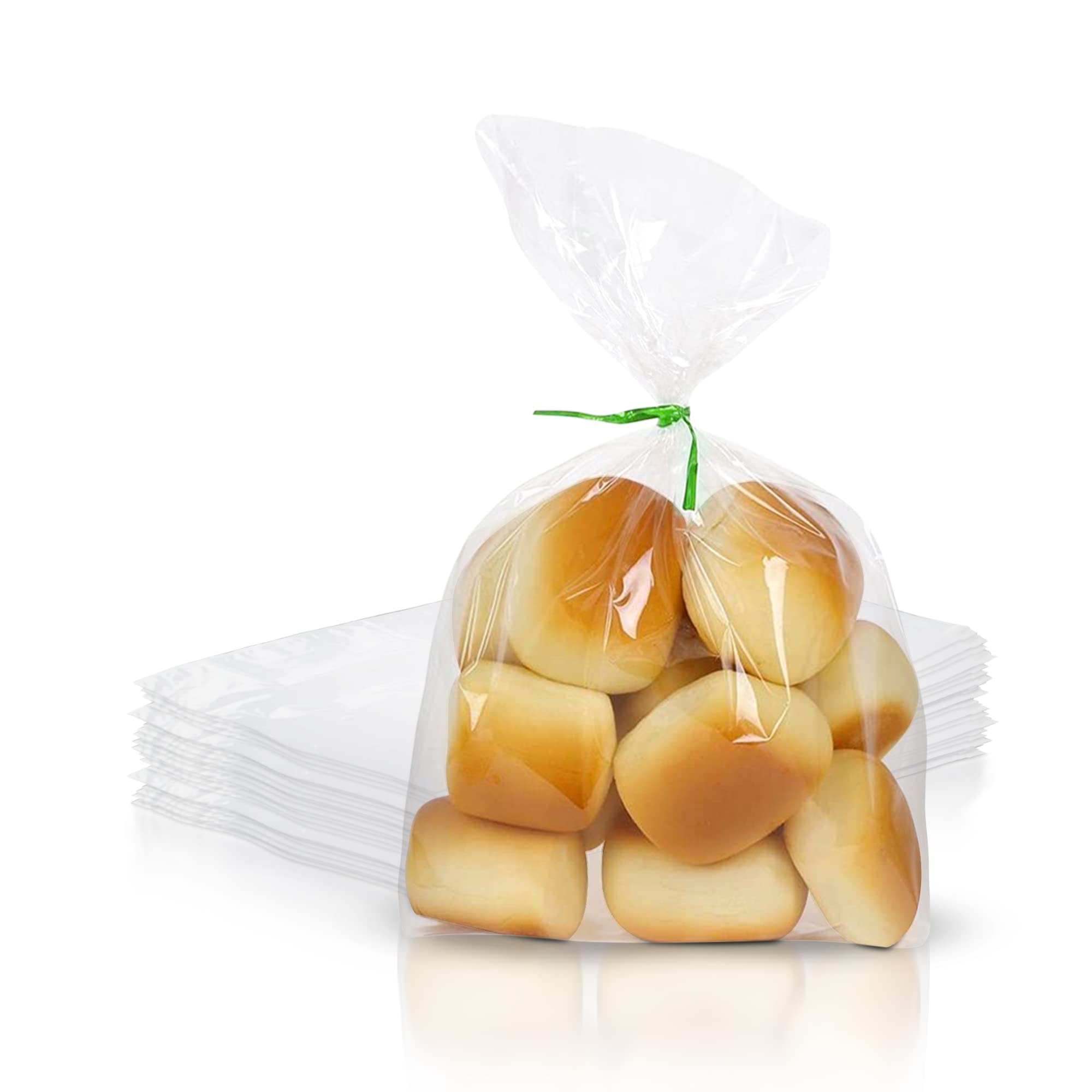 1000 Pack Clear Plastic Bread Bags 4