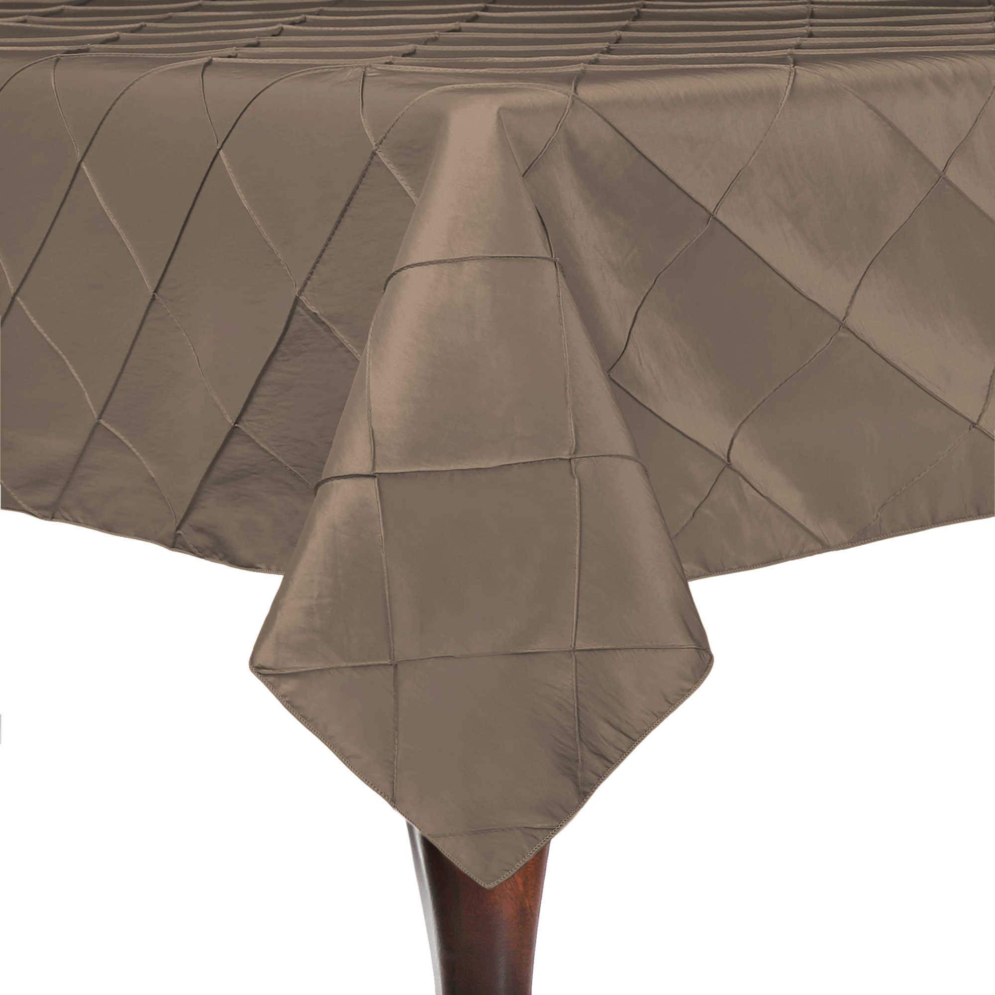 Embroidered Taffeta Tablecloth 60x60