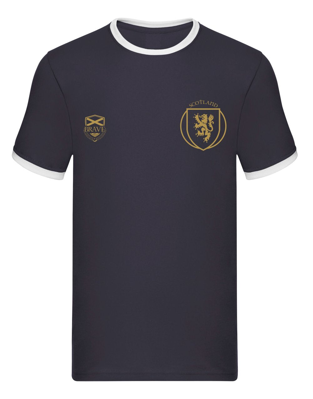 Scotland 150 T-Shirt - Vintage Scottish Heritage Cotton Tee for Men & Women - Perfect for Travel, St. Andrews Day & Scottish Pride Events