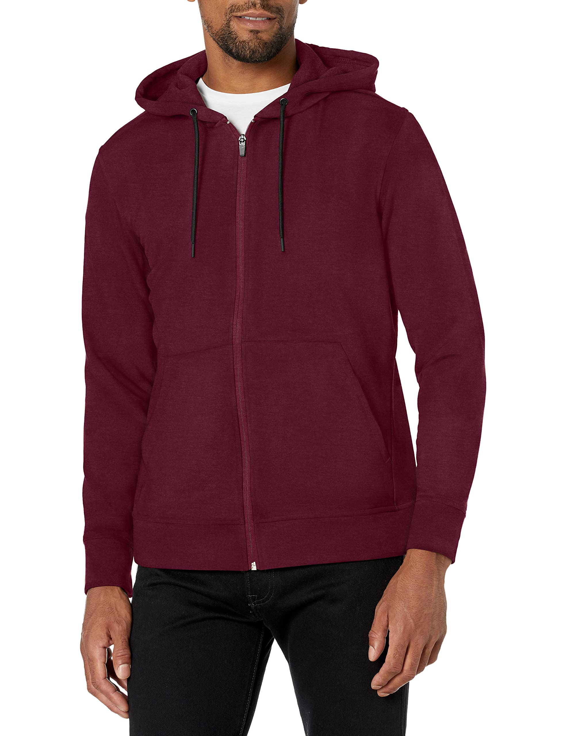 Jockey Men's Active Cozy Fleece Zip Up Hoodie - Warm & Comfortable Pullover for Outdoor, Gym & Casual Wear