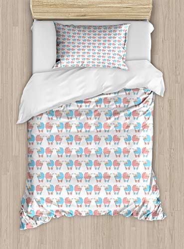 Sky Blue Blush White