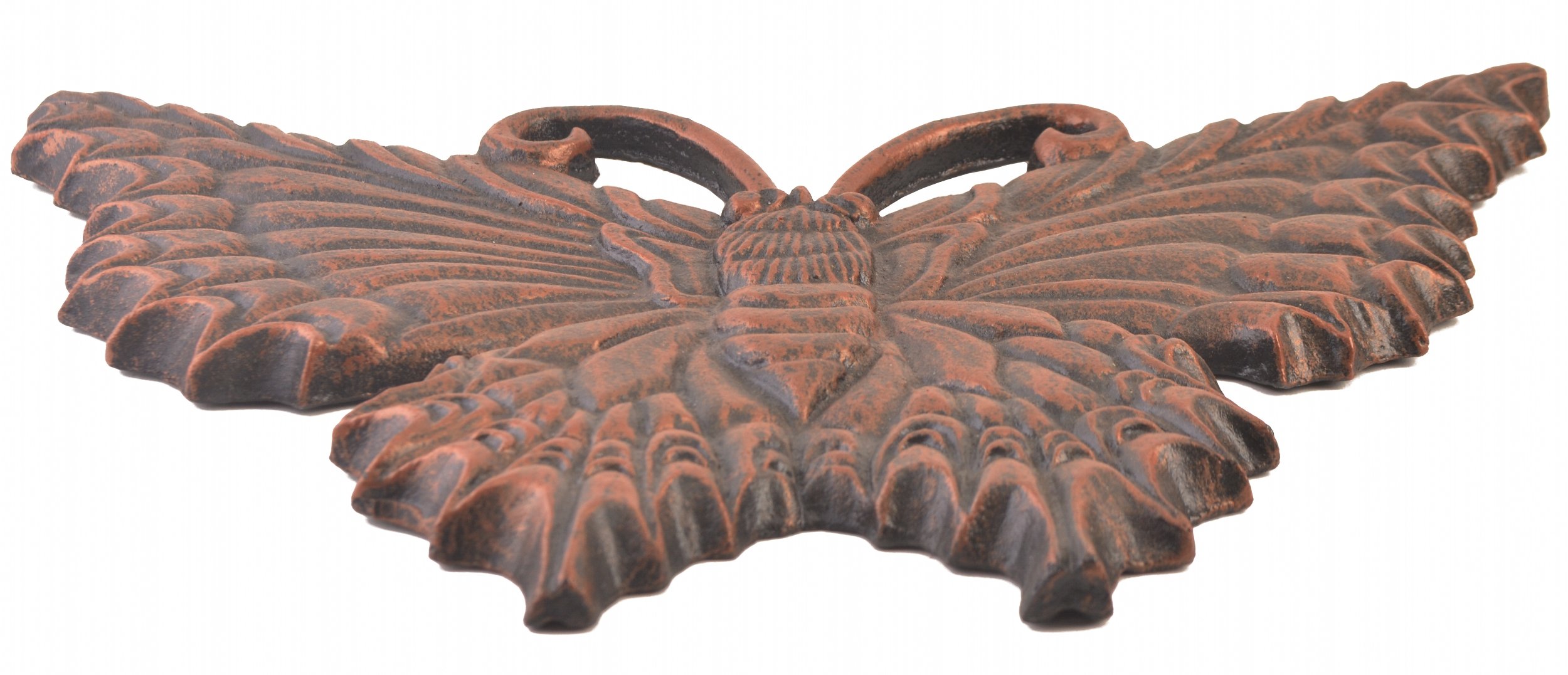 COLIBROX Butterfly Stepping Stone - Decorative Bronze Cast Iron Garden Pathway Decor for Outdoor Landscaping & Yard Art | Perfect for Flower Beds, Walkways, and Garden Accents