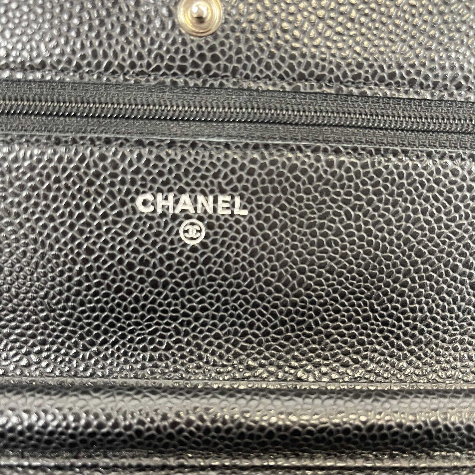 Chanel CC Caviar Leather Wallet On Chain WOC Crossbody Bag - Luxury Designer Handbag for Women, Perfect for Evening Out & Daily Use