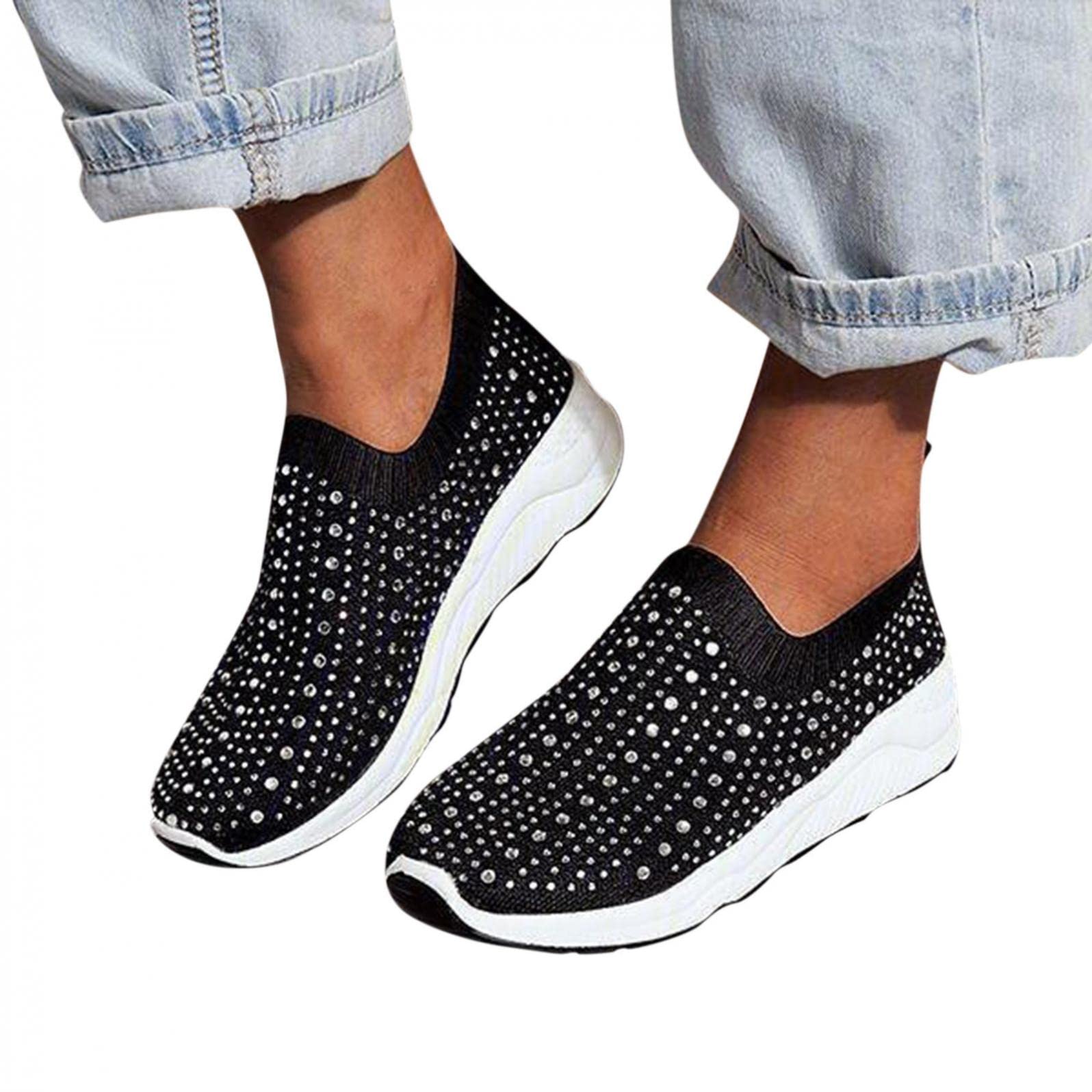 Xudanell Women's Platform Sneakers - Lightweight Mesh Walking & Running Shoes for Women - Perfect for Workouts, Jogging, and Casual Wear