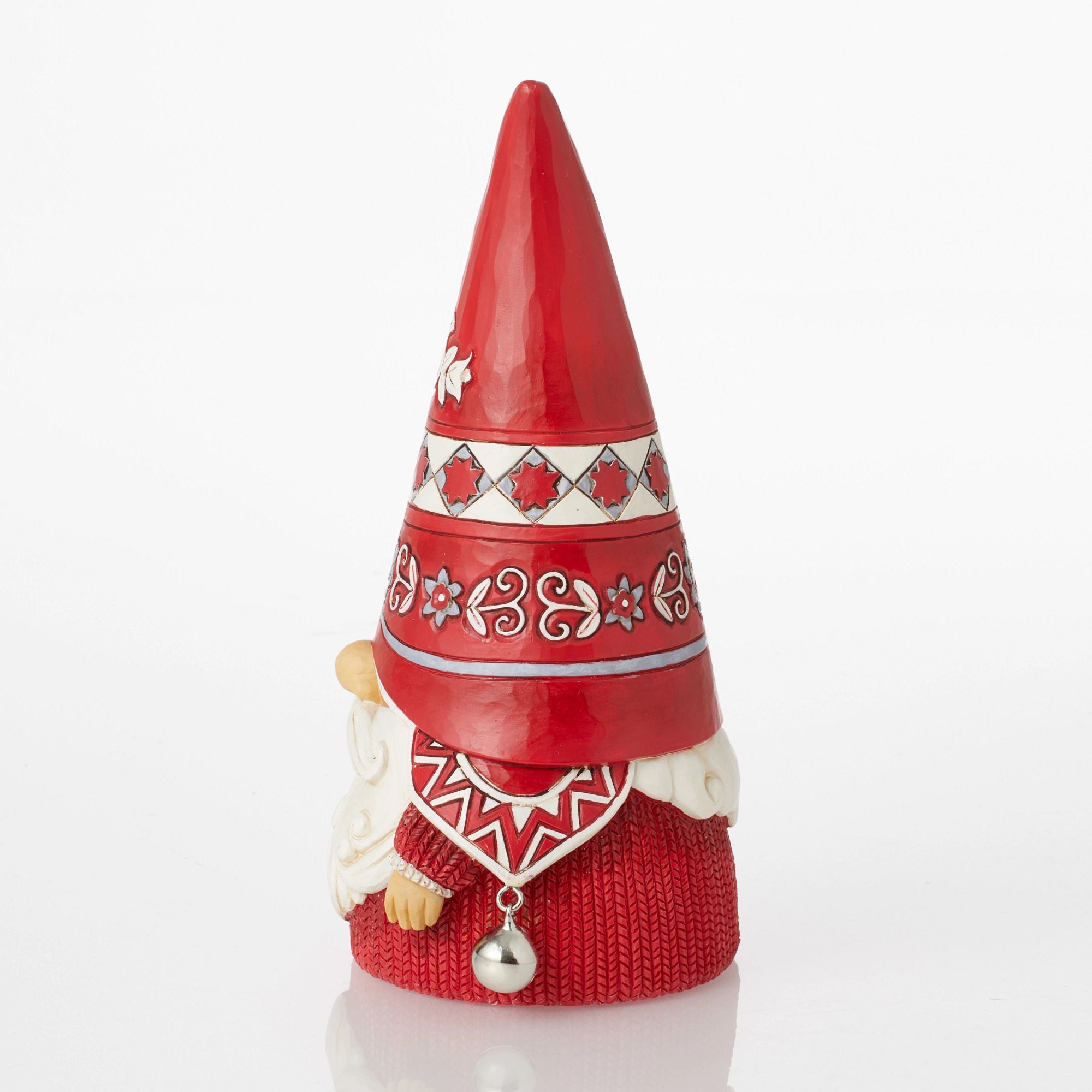 Nordic Noel Gnome with Jingle Bell - Christmas Decor for Home, Tree, and Holiday Party | Festive Scandinavian Gnome Ornament for Xmas Decorations