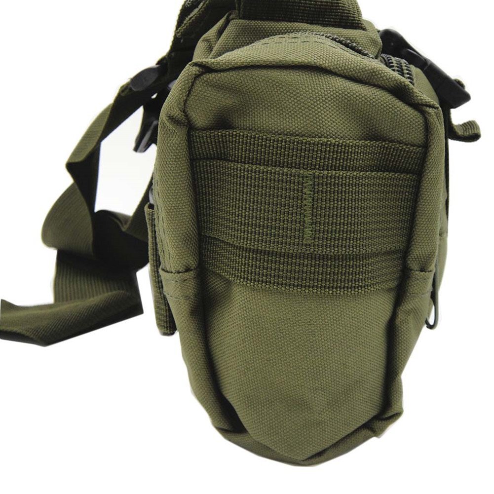 FAMI Tactical Waist Pack - Small Sling Bag with Handlebar Mount for Hiking, Cycling & Outdoor Adventures | Durable Deployment Carry Bag for Men & Women