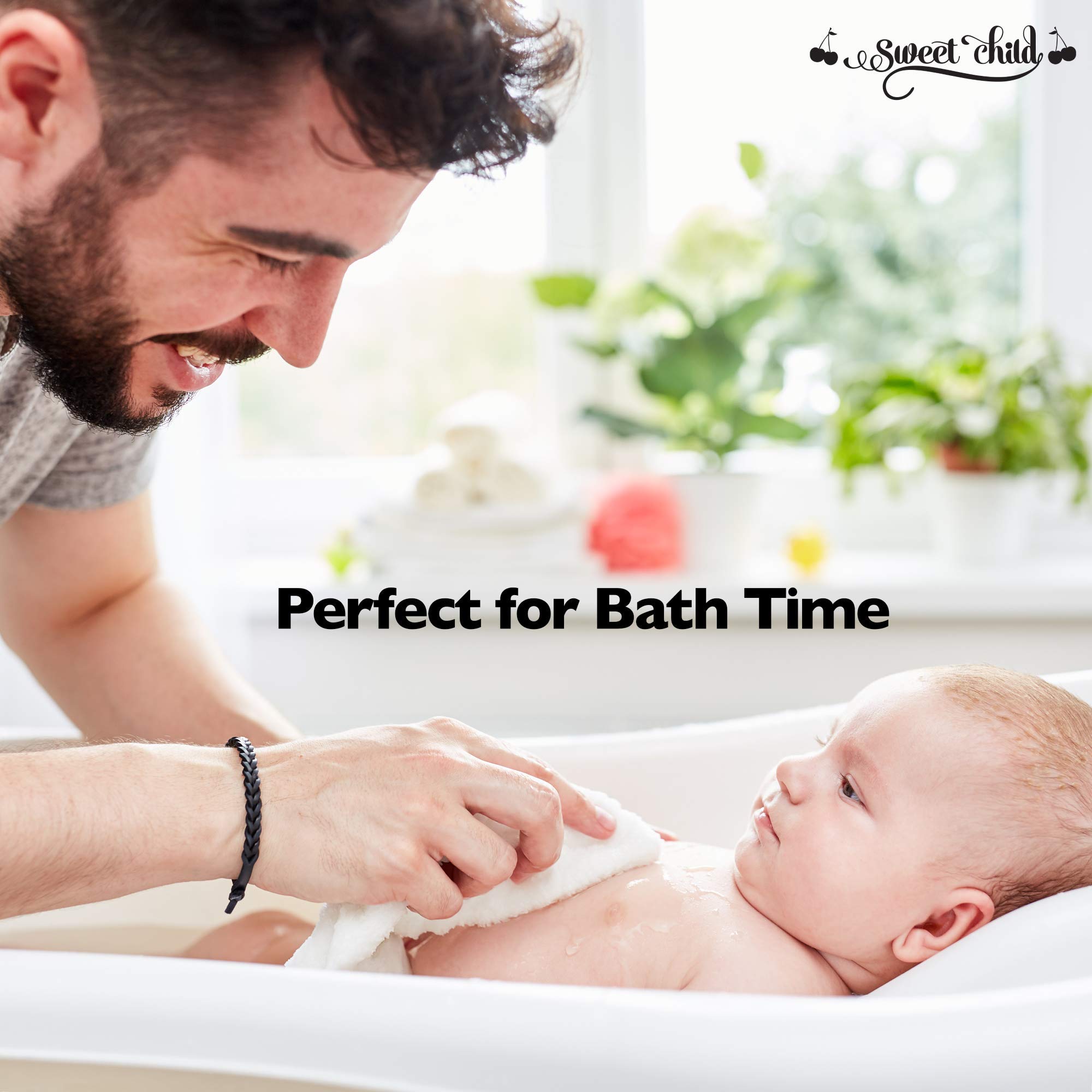8-Pack Super Soft Rayon Baby Washcloths for Newborns, Infants & Kids - Gentle Bath Towels for Face and Body Care (Yellow) | Perfect for Bath Time, Diaper Changes & Sensitive Skin Care