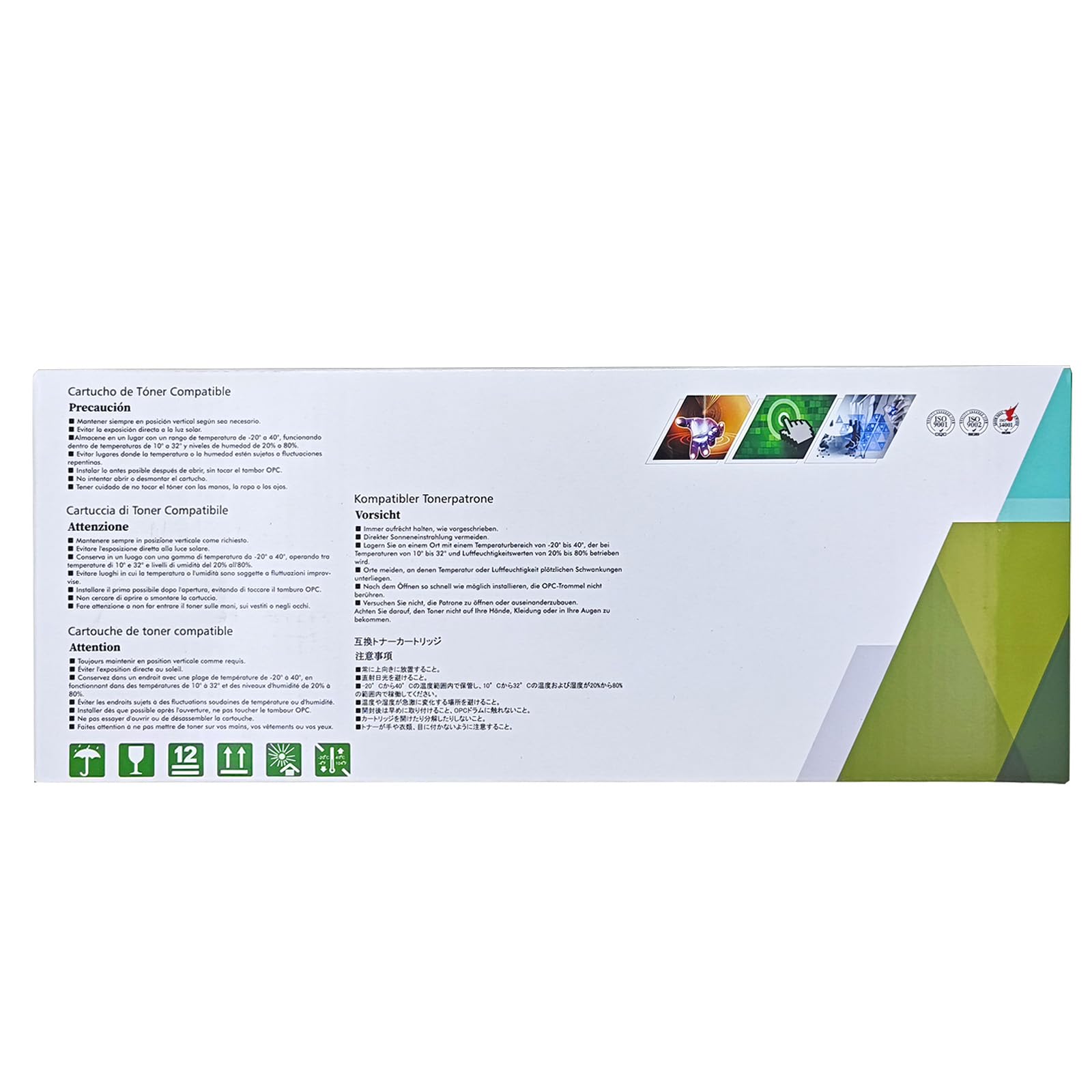 High Yield Xerox C400/C405 Toner Cartridge - 4 Colors, 10.5K Black & 8K CMY Pages - for Office & Home Printing