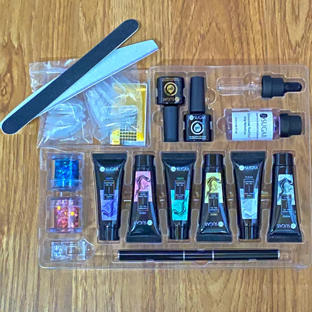 Professional Poly Gel Nail Extension Kit - Long-Lasting & Easy to Apply for Salon-Quality Nails at Home | Perfect for DIY Manicures, Nail Art, and Acrylic Nail Enhancements