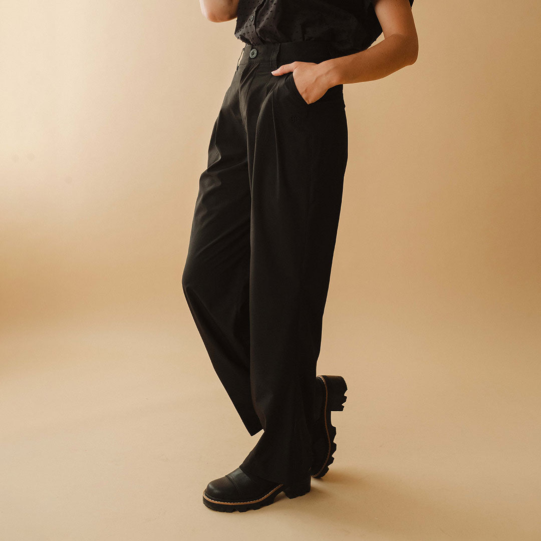 365 Jetsetter Black Pants - Comfortable & Stylish Travel Trousers for Men & Women | Perfect for Business Trips, Commuting & Casual Wear