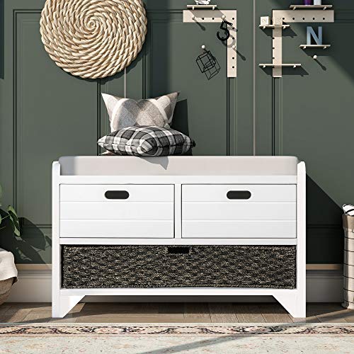 White-bench+basket