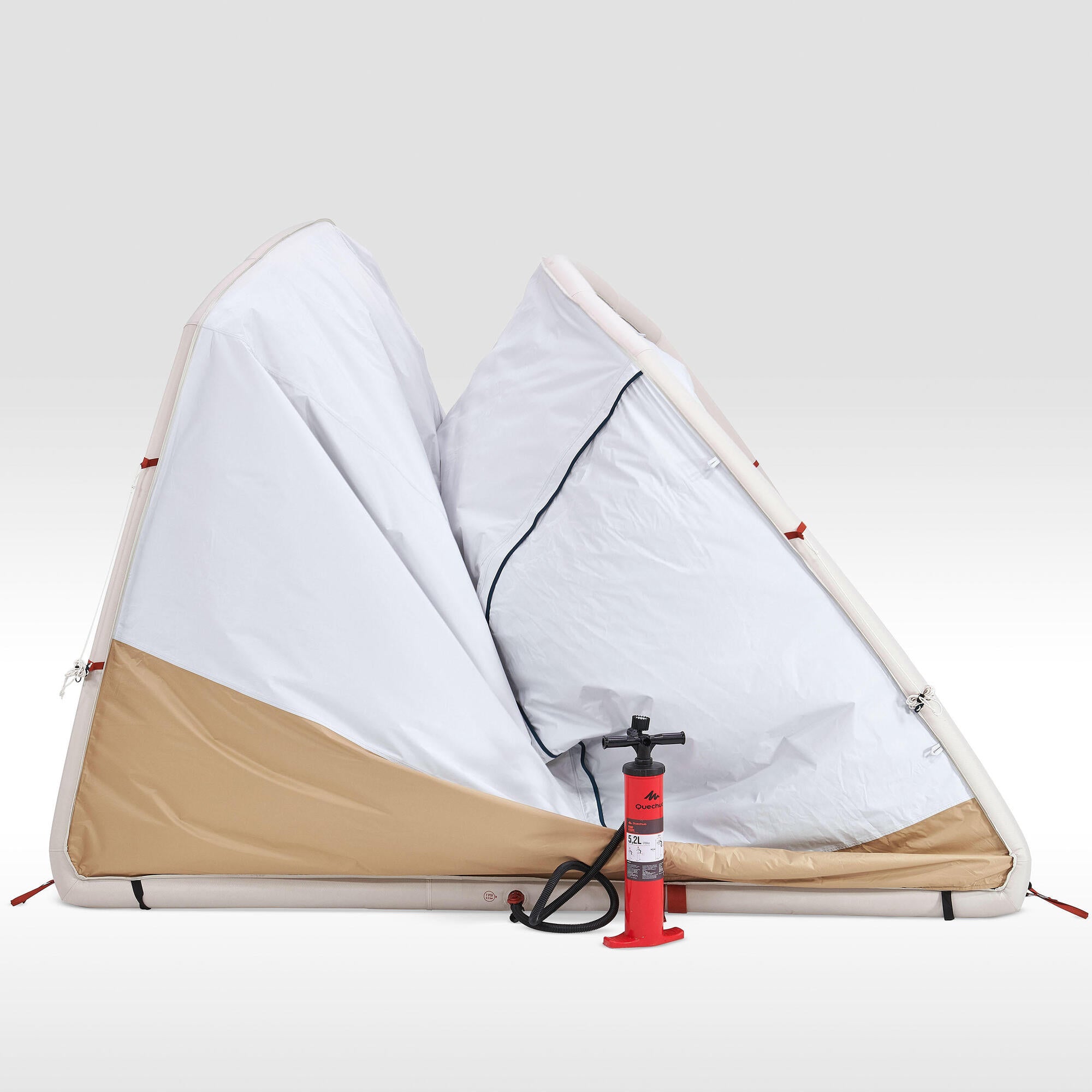 Quechua Air Seconds Inflatable Camping Tent for 6 Person - Lightweight & Easy Setup - Perfect for Family Camping, Hiking, and Outdoor Adventures (Factory Seconds)