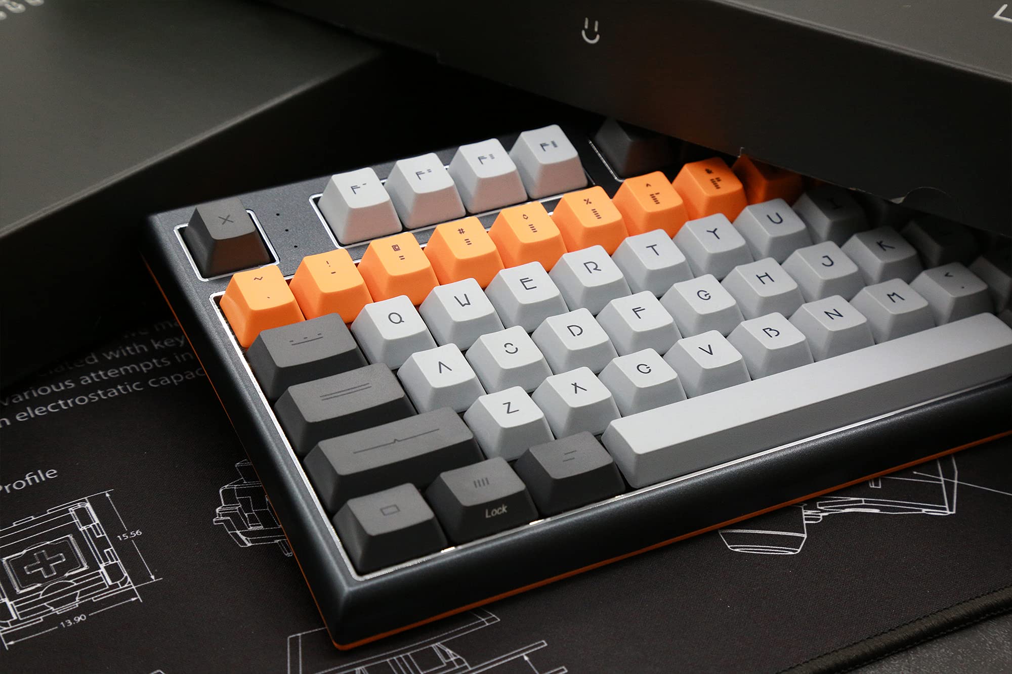 Varmilo VBS108 Lure Bot: Dye-Sublimation PBT Bluetooth & Wireless Triple Mode Mechanical Keyboard with Cherry MX Brown Switches - Perfect for Gaming, Office & Typing Enthusiasts