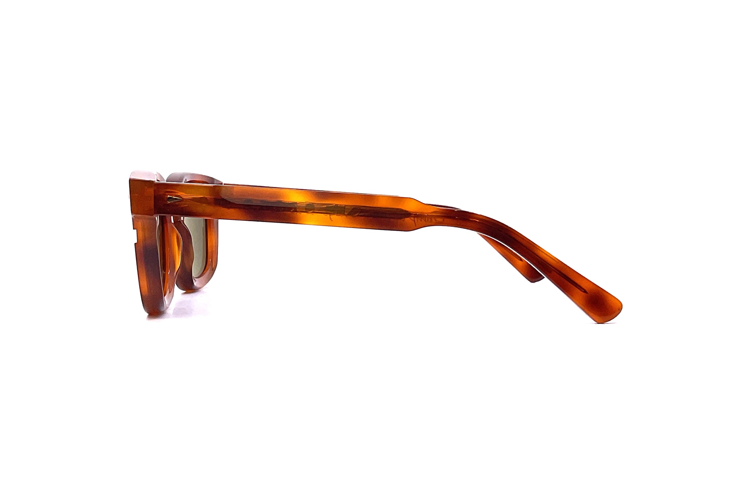 Ahlem Champ de Mars Sun (Orange Turtle) Sunglasses - UV Protection, Polarized Lenses for Men & Women - Perfect for Beach, Driving & Outdoor Activities
