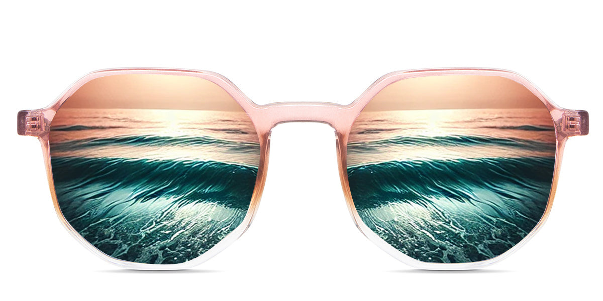 Kamila Women's Prescription Sunglasses - UV Protection, Polarized Lenses for Driving, Outdoor & Fashion Use