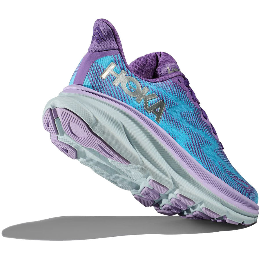 HOKA Women's Clifton 9 Running Shoes - Lightweight Cushioned Sneakers for Road Running, Walking & Gym Workouts - Perfect for Marathon Training, Jogging & Everyday Comfort