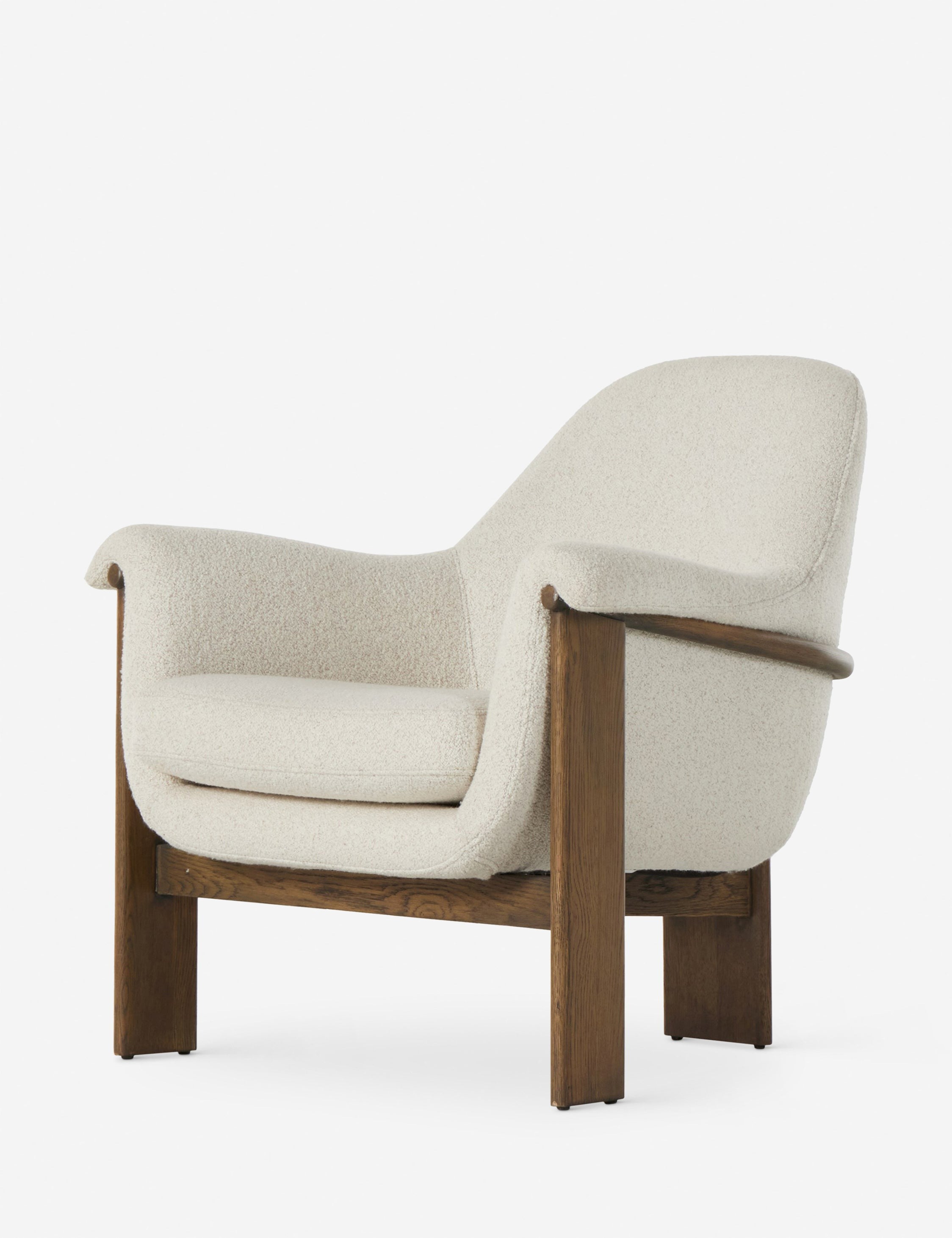 Byrne Accent Chair - Modern Upholstered Lounge Chair for Living Room, Bedroom & Office - Comfortable Reading Chair with Sturdy Wooden Legs