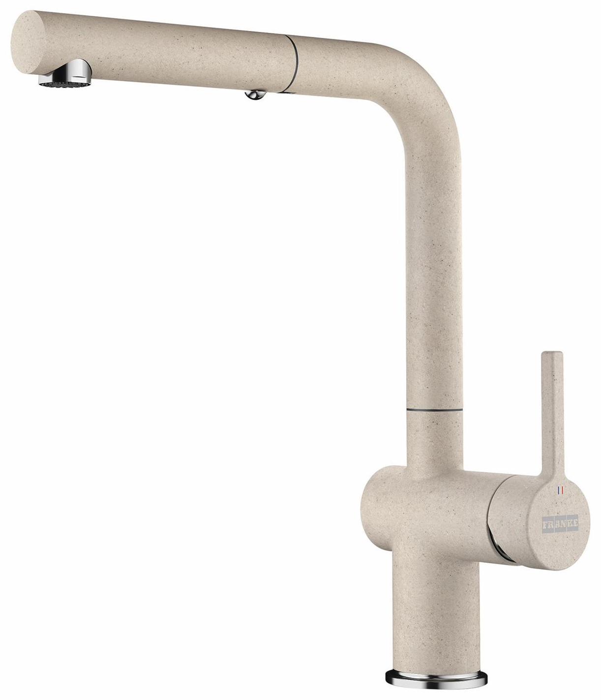 Premium Pull-Out Spray Kitchen Faucet in Brushed Champagne Gold - High Arc Design for Modern Kitchens, Easy Installation & Durable Finish - Perfect for Washing Dishes, Filling Pots & Cleaning Sinks