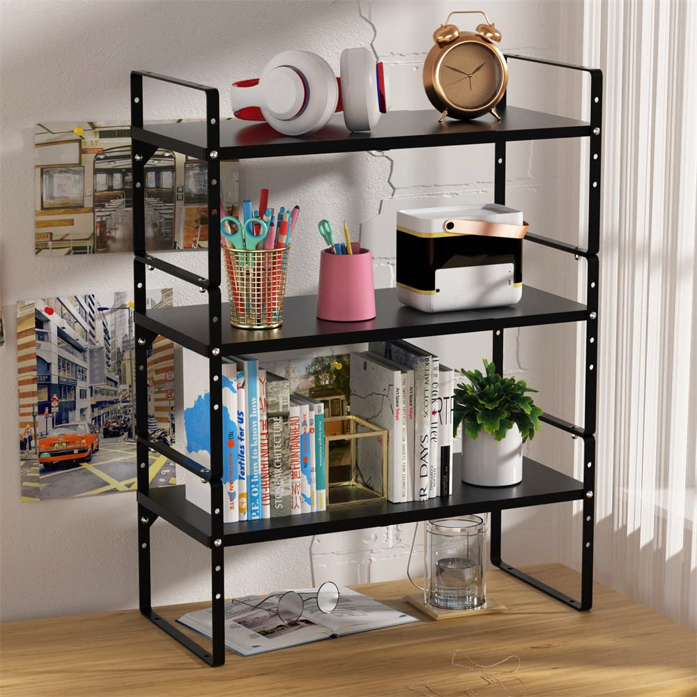 SANNO Stackable Kitchen Shelf Organizer - 10