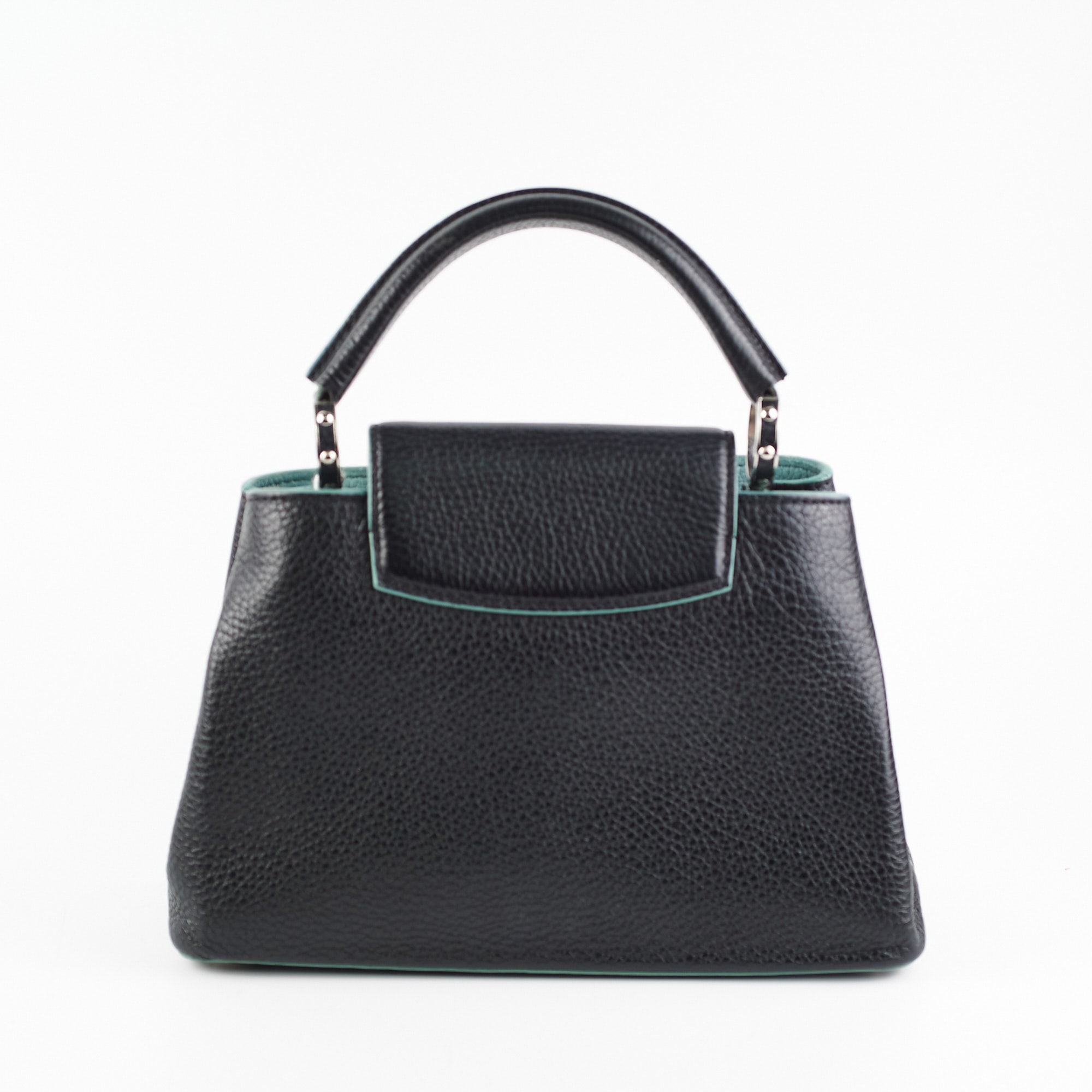 Louis Vuitton Capucines BB Handbag in Black Taurillon Leather - Luxury Designer Crossbody Bag for Women | Perfect for Work, Evening Events & Travel Accessories