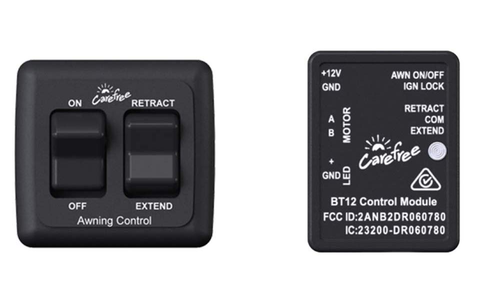 Carefree 901602 Wireless Awning Remote Control System (BT12) - Easy RV & Camper Awning Operation for Outdoor Adventures