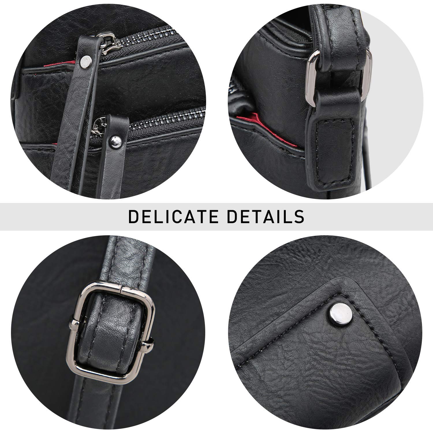 VONMAY Women's Crossbody Bag with Multiple Pockets - Stylish Shoulder Purse for Everyday Use, Travel & Shopping