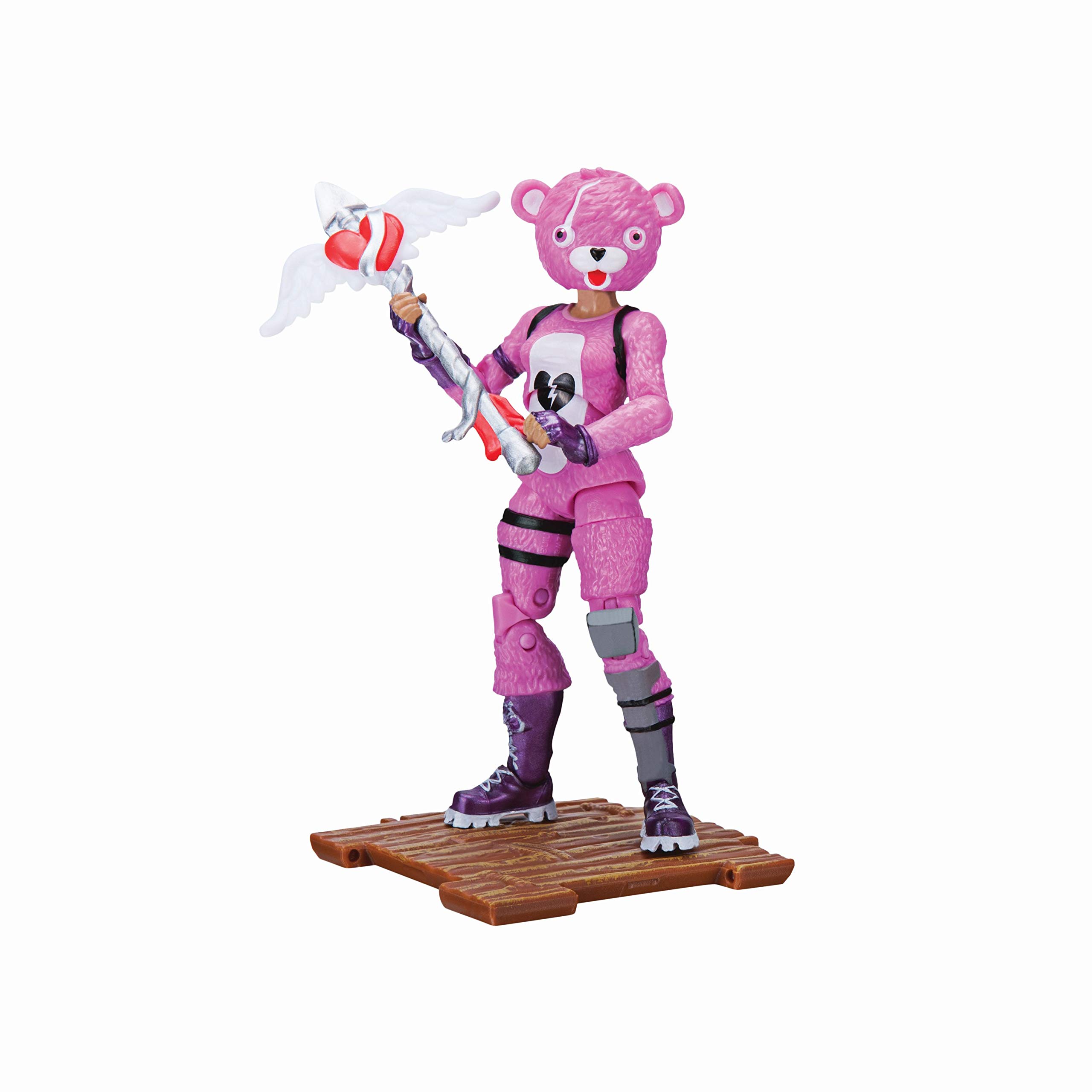 FORTNITE Squad Mode 4-Piece Action Figure Set - Battle Royale Collectible Toys for Gamers & Fans | Perfect for Display, Gaming Decor & Gift Giving