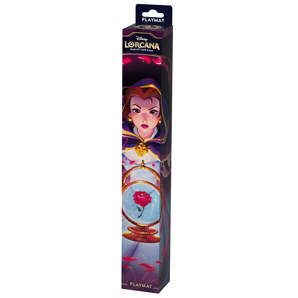 Disney Lorcana Set 5 Playmat B (Belle) - Premium TCG Game Mat for Magic & Trading Card Games - Perfect for Disney Fans & Collectors - Great for Game Nights & Tournaments