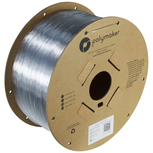2.85mm 3kg Clear Pc Cardboard Spool
