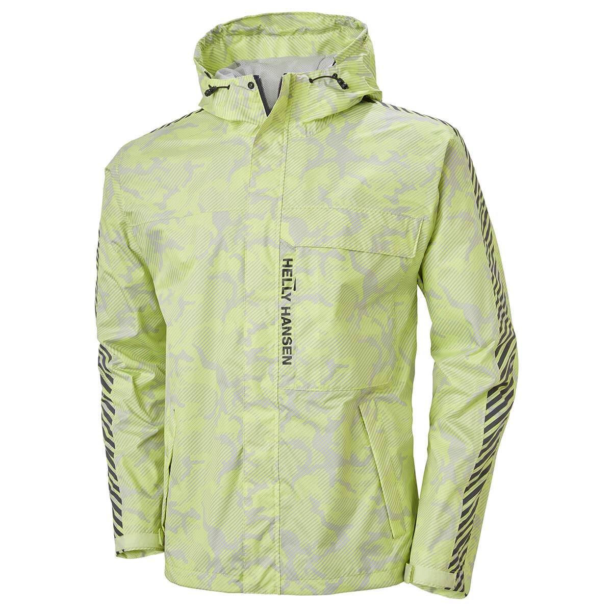 Helly-Hansen Men's Waterproof Packable Rain Jacket - Lightweight Windproof Outdoor Shell for Hiking, Camping & Travel