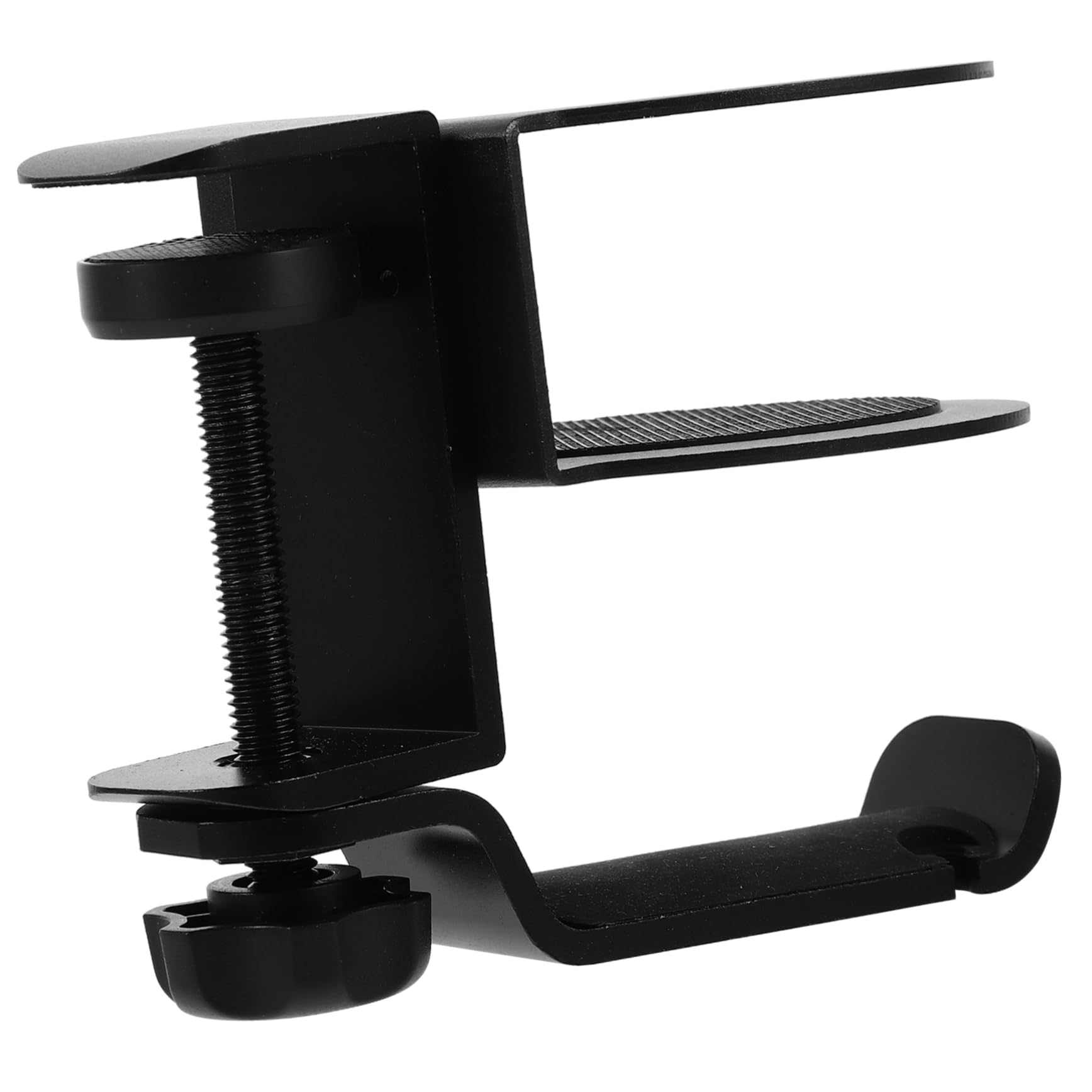 PRETYZOOM 4-Pack Headphone Stand with Cup Holder - Space Saving Desk Organizer for Gaming Headset, Headphones & Accessories - Perfect for Office, Home & Gaming Setup
